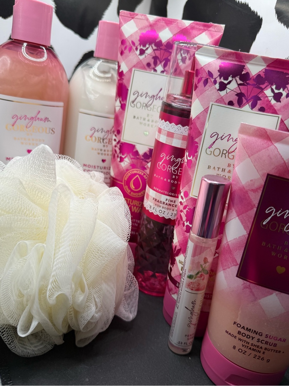 Gingham Gorgeous Spring Picnic Basket Gift Set Plus the rest of the line 🍓🍑🌸